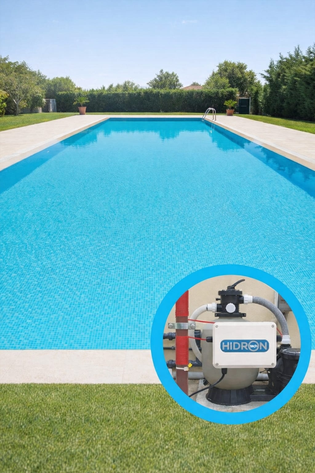 Equipo Hidrontech para Piletas